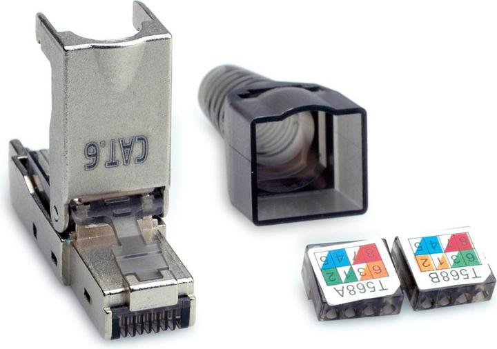 Produktbild Value feldkonfektionierbarer RJ-45 Stecker Kat.6 (Class E), STP