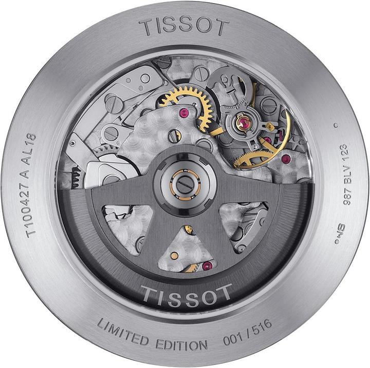 Actual product image Tissot PRS 516 Automatic Chronograph Alpine 2018 (Analogue wristwatch, Chronograph, 45 mm)