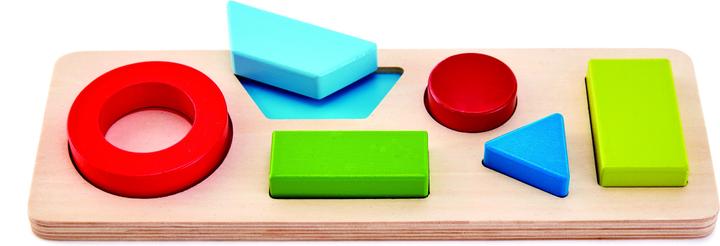 Actual product image Hape Geometry Puzzle (6 pieces)