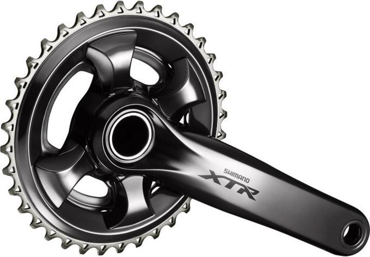 Actual product image Shimano XTR FC-M9020 crankset 2x11-speed 38-28 teeth (175 mm)