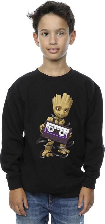 Image du produit - Sweat GUARDIANS OF THE GALAXY GROOT COSMIC TAPE - Garçon (128)