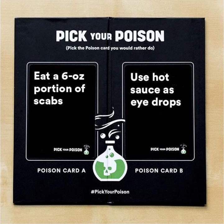 Produktbild Dyce Games Pick Your Poison After Dark Edition - The Would You Rather...? Adult Party Game (Englisch) (Englisch)