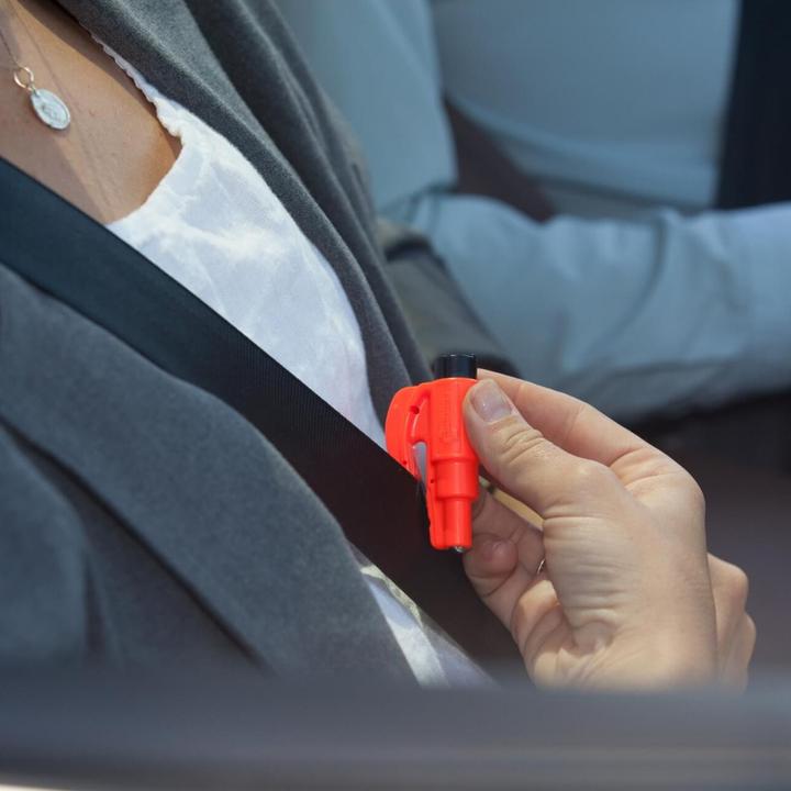Actual product image Resqme Glasbrecher & Gurtschneider (schwarz) - Auto Rettungswerkzeug