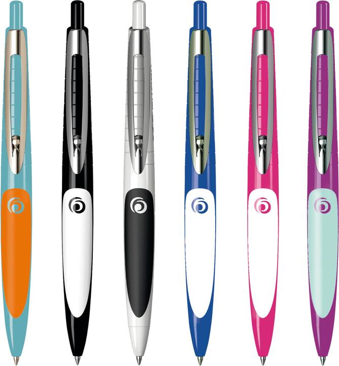 Produktbild Herlitz Kugelschreiber my.pen /weiss (Blau/weiss, 1 x)