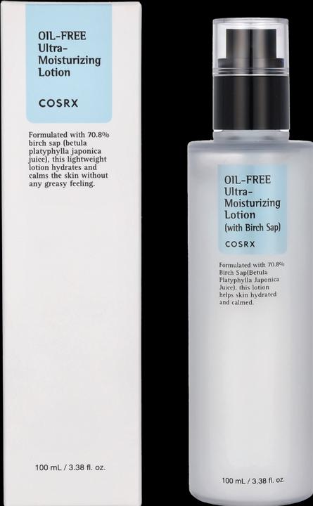 Actual product image Cosrx Oil Free Ultra Moisturizing Lotion (100 ml, 24h cream)