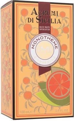 Immagine prodotto Monotheme Agrumi Di Sicilia Eau De Toilette Spray 100ml (L) (Eau de toilette, 100 ml)