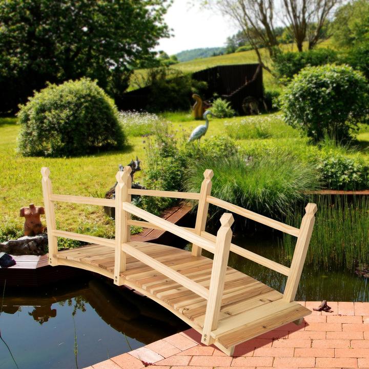 Immagine prodotto tectake Ponte da giardino lungo 137 cm