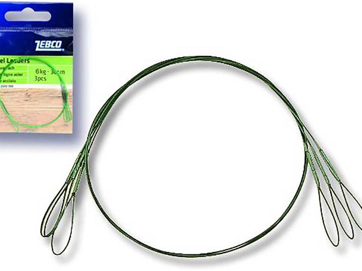 Zebco Stahlvorfach 30cm (9 kg)