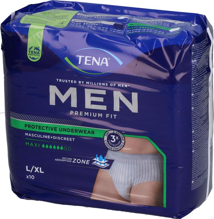Image du produit Tena Sous-vêtements Men Premium Fit (10 x, Large)