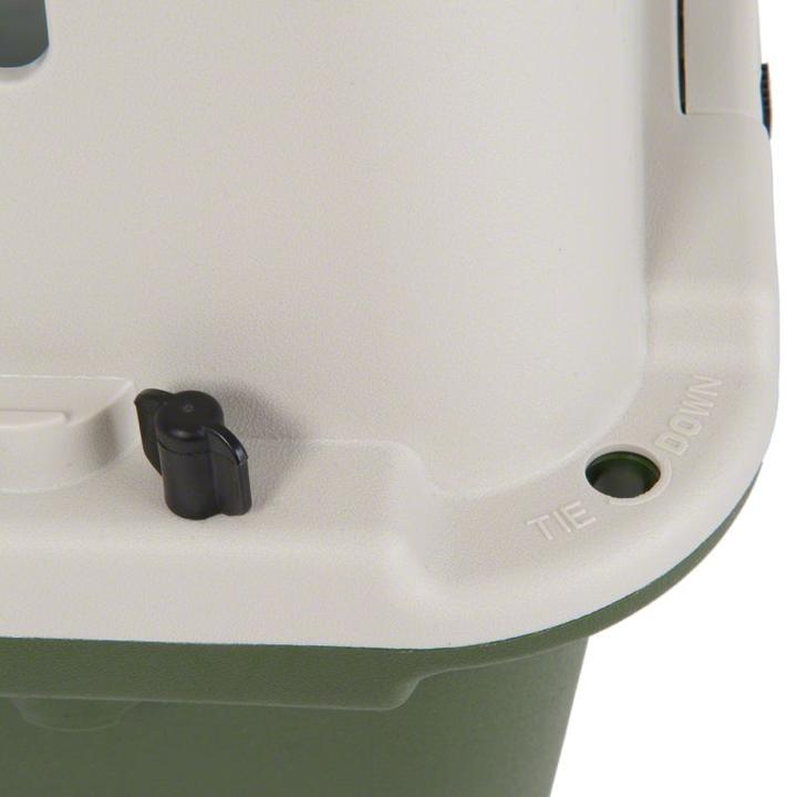 Produktbild zooplus Transportbox Feria Grösse 5 (M) + Vetbed® Isobed SL Hundedecke Paw (L 100 x B 75) (Hund)