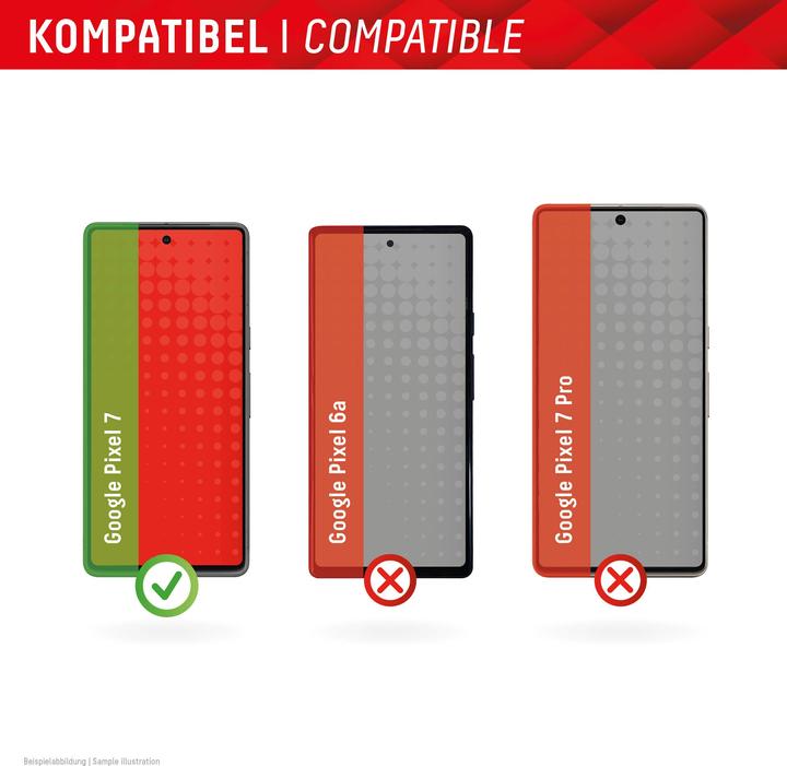 Actual product image Displex Real Glass, 2D Panzerglas (1 Piece, Google Pixel 7)