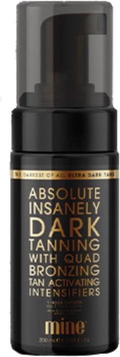 Actual product image Minetan Absolute Insanely Dark Tanning 1 Hour Express 100 ml (Self-tanning towel, 100 ml)