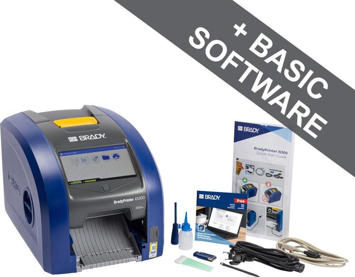 Produktbild Brady i5300-C-EU-WF, Etikettendrucker (220V), Thermotransferdruck, max. Breite 107.95 mm, 300dpi
