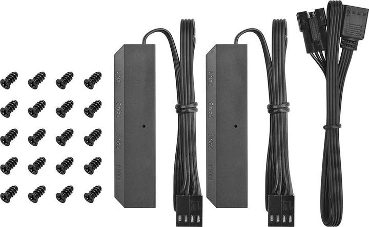 Produktbild Deepcool RF 120M Computergehäuse Ventilator 12 cm Schwarz 5 Stück(e) (120 mm, 5 x)