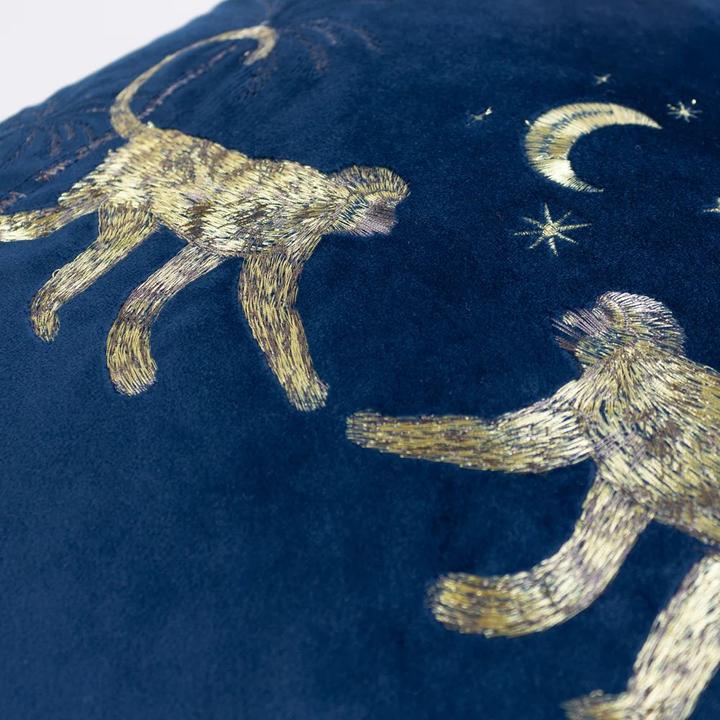 Actual product image Wylder Dusk Monkey Cushion Cover (50 x 50 cm)