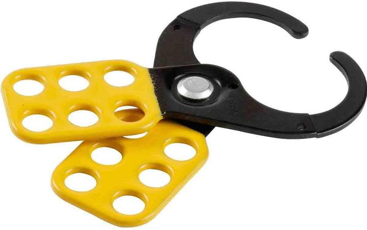 Image du produit Brady Systèmes de verrouillage Lockout (antivols multiples), 38 mm, jaune (12 pièces/paquet)