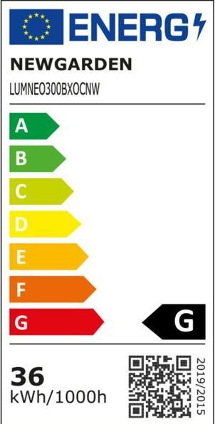 Energie-Label Newgarden New Garden NEO GARLAND (3000 lm, IP65)