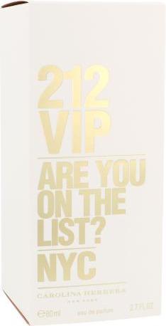 Image du produit Carolina Herrera 212 Vip (Eau de parfum, 80 ml)