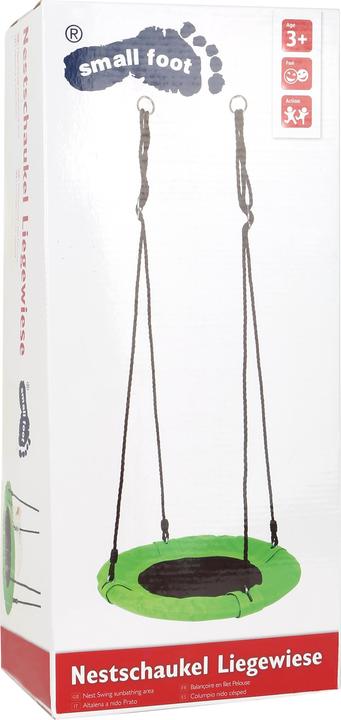 Actual product image small foot Nest swing Lawn