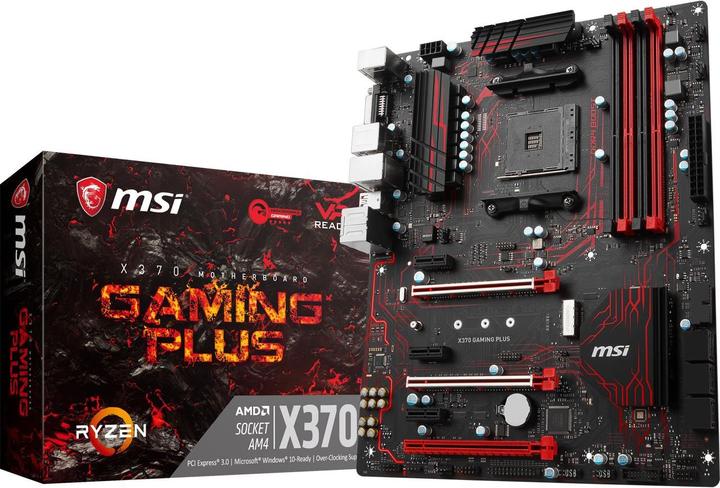 Produktbild MSI X370 Gaming Plus (AM4, AMD X370, ATX)