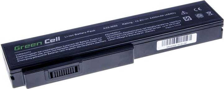 Produktbild GreenCell AS08 - Akku - ASUS - G50 G51 G60 M50 M50V N53 N53SV N61 N61VG N61JV (6 Zellen, 4400 mAh)