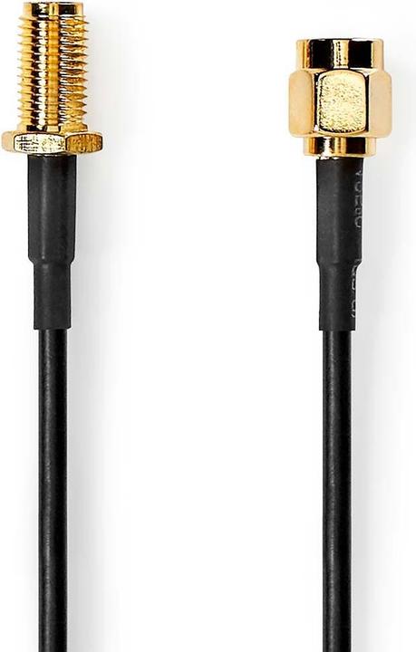 Produktbild Nedis Antennenkabel | SMA-Stecker | SMA-Buchse | Vergoldet | 50 Ohm | Einzeln geschirmt | 3.00 m | R (Antennenkabel)