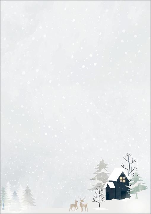 Sigel Weihnachtsbriefpapier (25 Stk.)