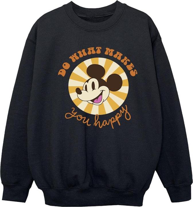 Disney Mickey Mouse Do What Makes You Happy Sweatshirt Mädchen