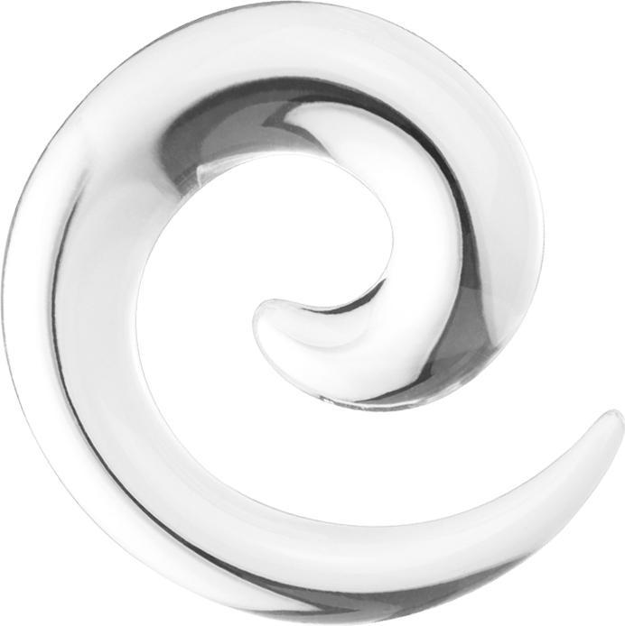 Produktbild Star Piercing Dehnspirale transparent (Acryl, ohne Messing)