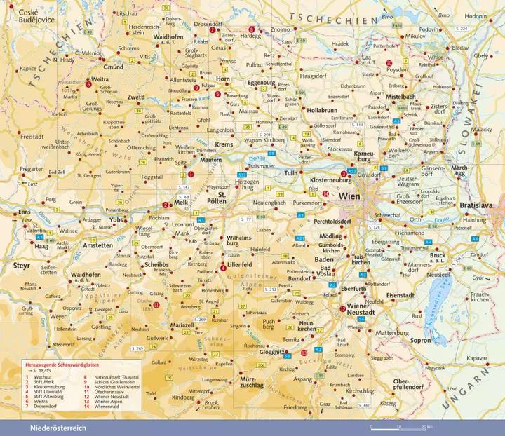 Produktbild Reiseführer Niederösterreich (Deutsch, Gunnar Strunz, 2023)