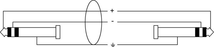 Produktbild Cordial CFM 1.5 WV - Sym. Klinken-Verbindungskabel (1.50 m, 3.5mm Klinke (AUX), 6.3mm Klinke (Jack))