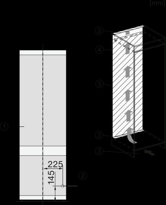 Image du produit Miele Combiné réfrigérateur/congélateur KF 7731 D (266 l)