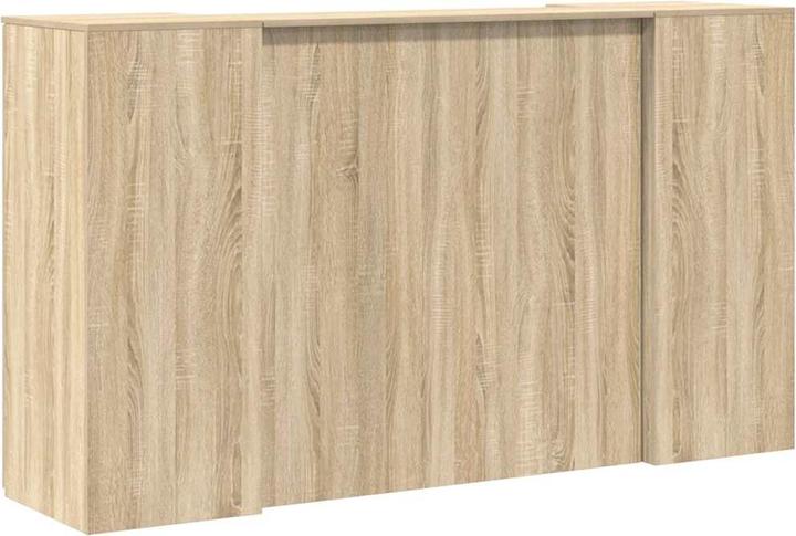 Image du produit VidaXL Comptoir d'accueil Chêne Sonoma 180x50x103,5 cm Bois composite Comptoir d'accueil