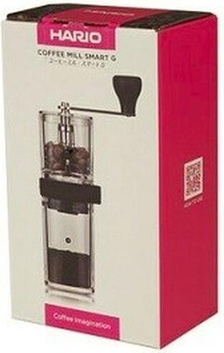 Immagine prodotto Hario Smart G Nuovo Mulino da Caffè Trasparente - Macinacaffè