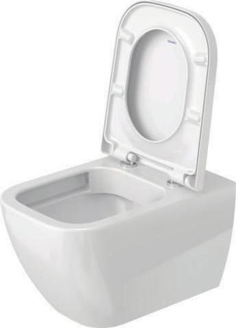 Image du produit Duravit WC suspendu HAPPY D.2 RIMLESS profond, 365x540mm HygieneGlaze blanc