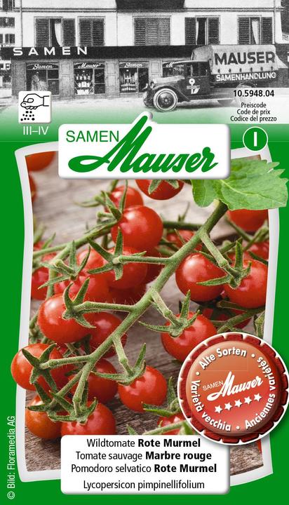Actual product image Samen Mauser Red marble (Vegetable seeds)