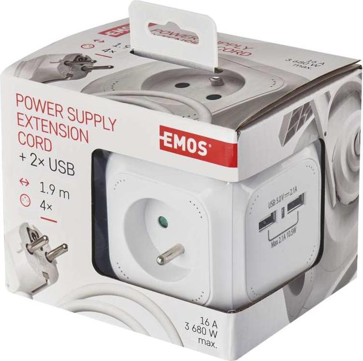 Produktbild Emos P04119U (1.90 m, USB)