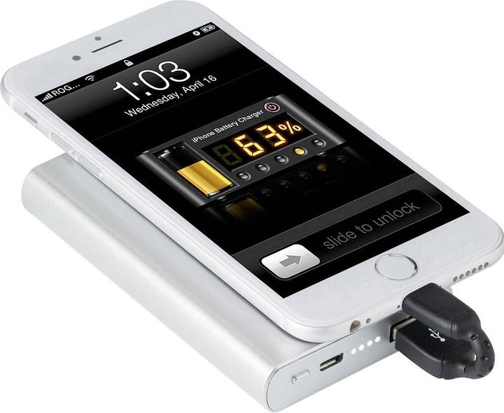 Produktbild Renkforce USB-Anschlusskabel A/Lightning mit Ein-/Aus-Schalter 0.3 m (0.30 m, USB 2.0, 2.50 W)