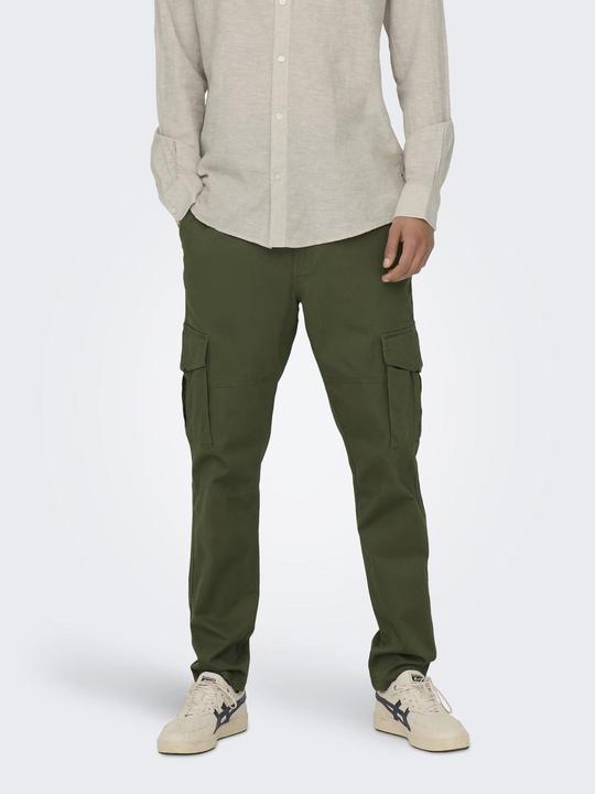 Produktbild Only & Sons Einfarbige Cargohose (30)