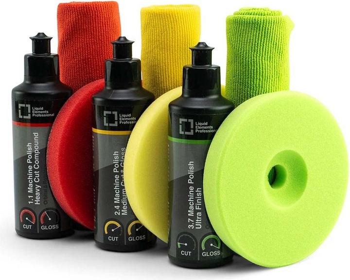 Immagine prodotto Liquid Elements Poliermaschine T3200 Set (Lucidatrice eccentrica, 750 W)