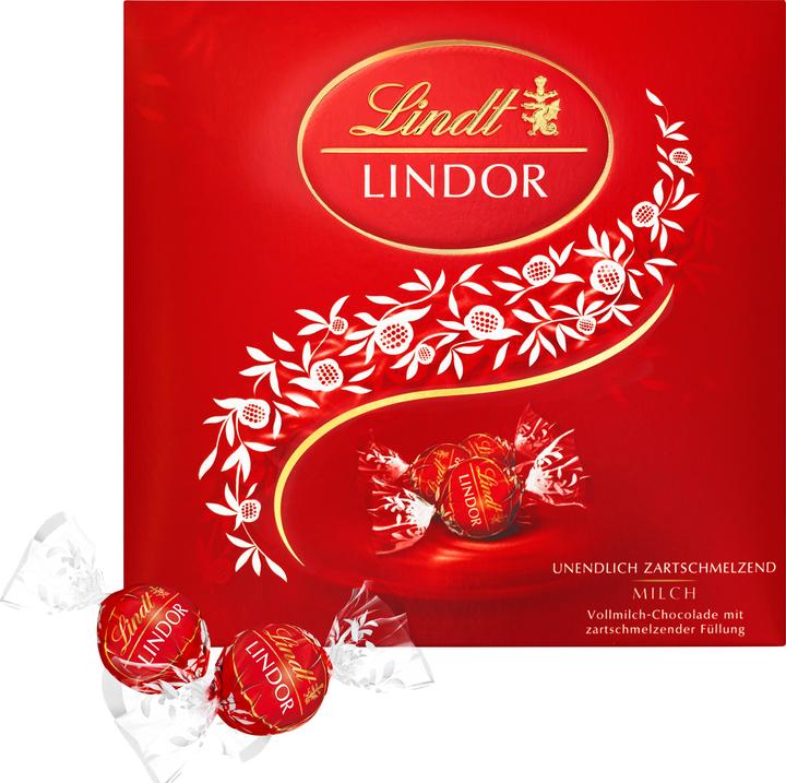 Produktbild Lindt Lindor Milch Geschenkbox 187g (217 g)