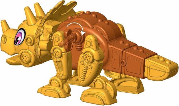 Produktbild Clementoni DinoBot Triceratops DFI