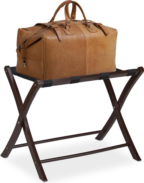 Actual product image Relaxdays Folding Luggage Rack (Suitcase rack)