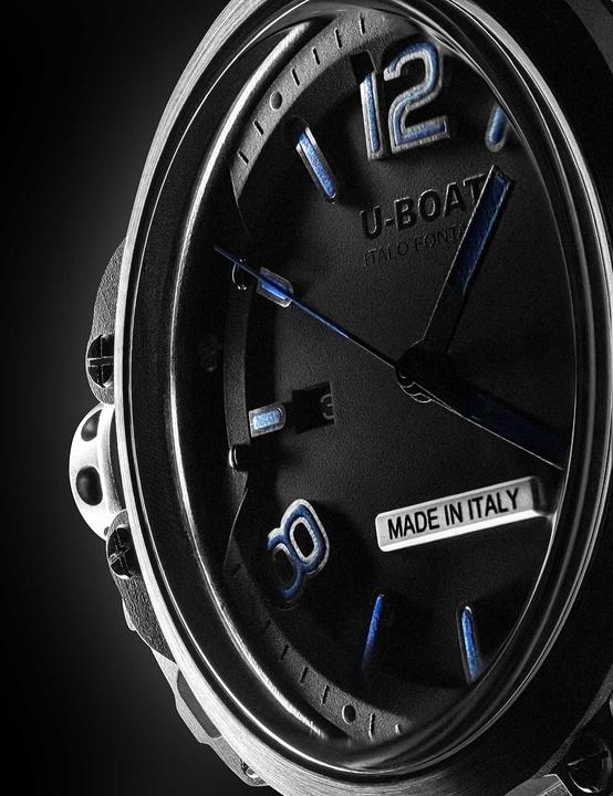 Actual product image U-Boat 8808 Capsule PVD BK BL 45mm (Swiss made, 45 mm)
