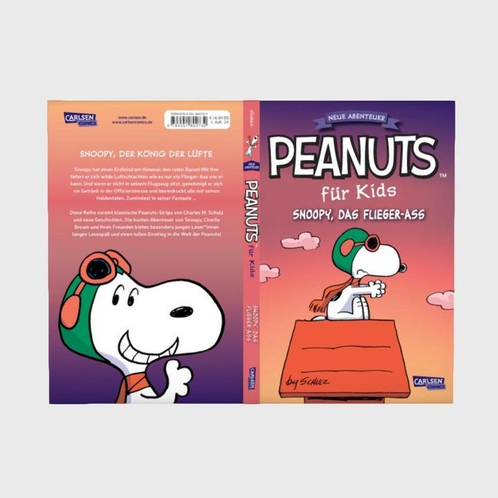 Actual product image Peanuts für Kids - Neue Abenteuer 3: Snoopy, das Flieger-Ass (German, Charles M. Schulz, 2024)