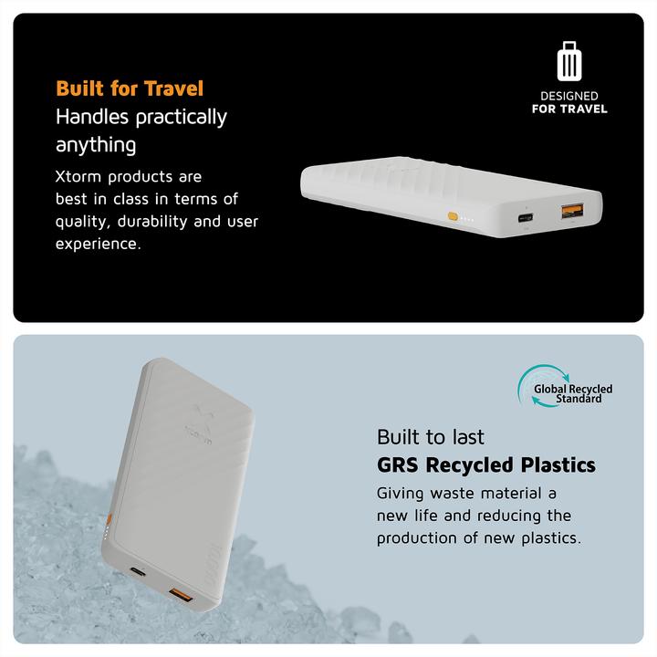 Actual product image Xtorm Go2 Series (10000 mAh, 15 W, 37 Wh)