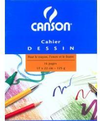 Actual product image Canson Drawing book, blank, 120 gsm, 170 x 220 mm (170 x 220 mm)
