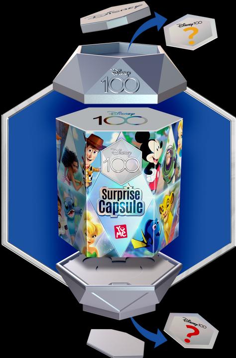 Immagine prodotto YuMe Figura Disney 100 Capsule Suprise Serie 1 assortite