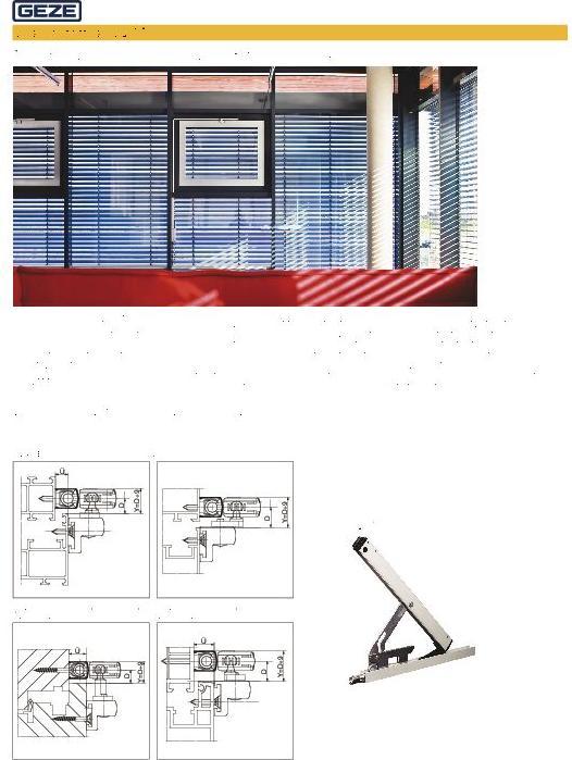 Actual product image Geze Hand lever single suitable for OL 90 N / OL 95 (1 pcs.)