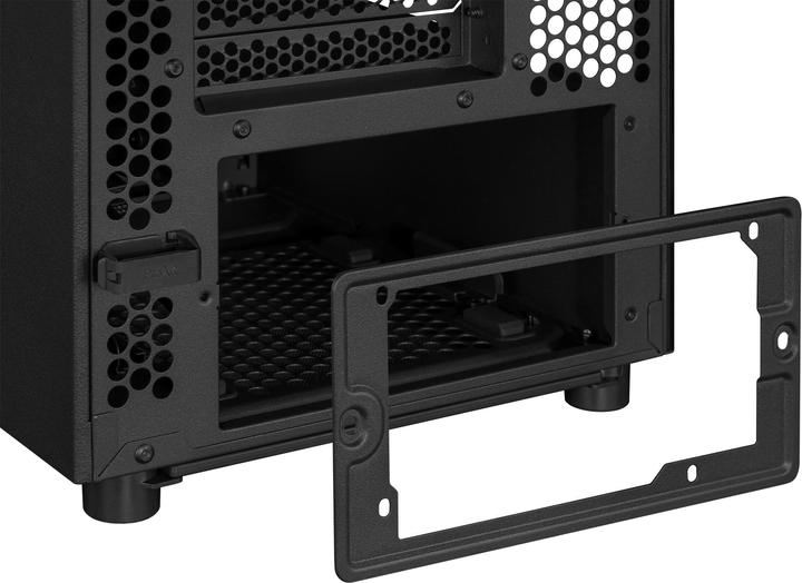 Produktbild ASUS Case PROART PA401 WOOD TG PWM BLACK (ATX)